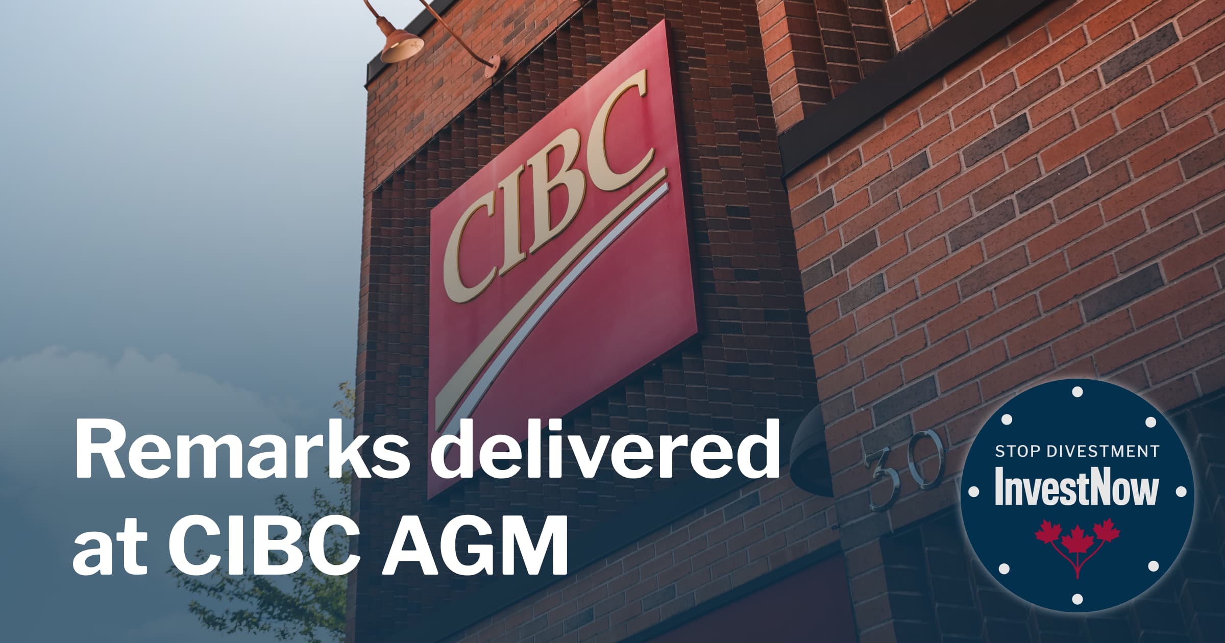 Remarks Delivered By Gina Pappano At The CIBC Annual General Meeting Of Shareholders